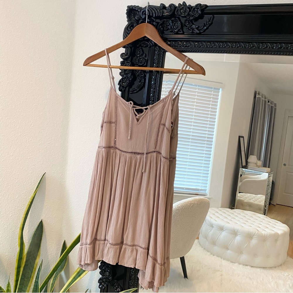 Divided H&M | Women’s Salmon Pink Above the Knee Sleeveless Summer Dress